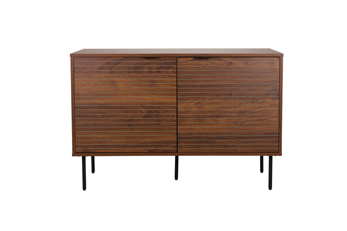 Kast Flux Notenhout Laag