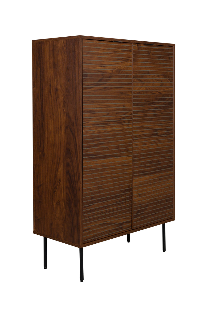 Kast Flux Notenhout Hoog
