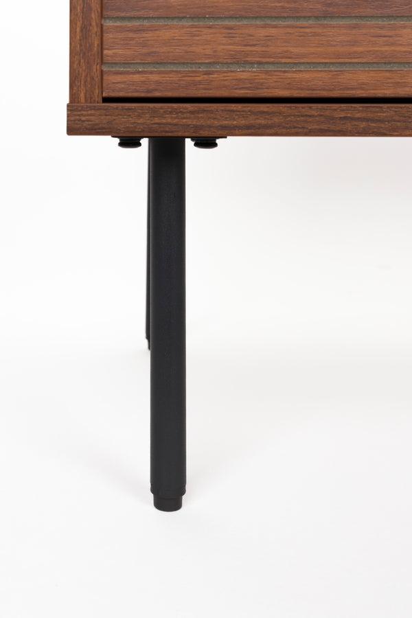 Kast Flux Notenhout Hoog