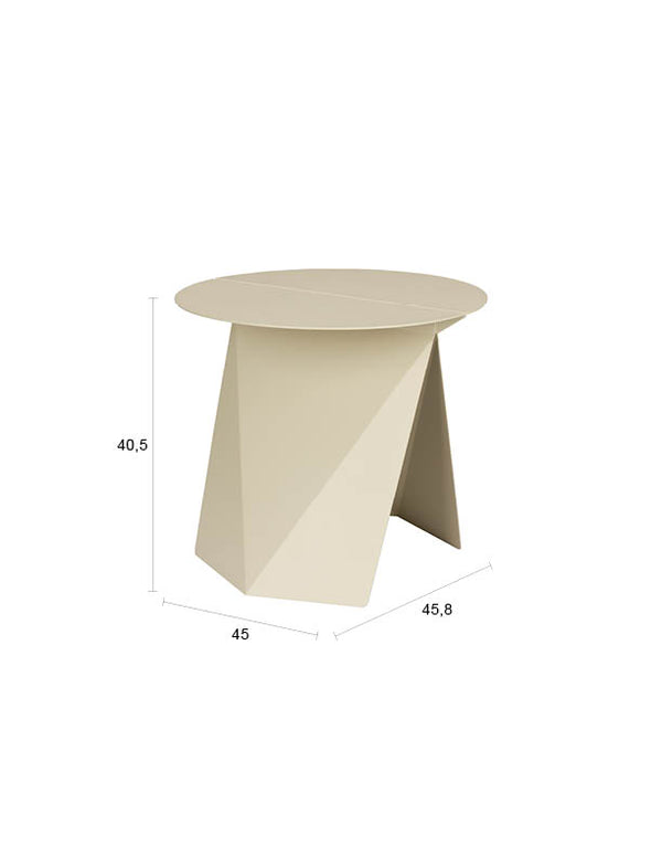 Zijtafel Foldy Beige