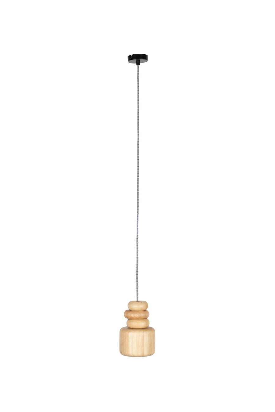 Hanglamp Dicky Naturel Eiken (set van 4)