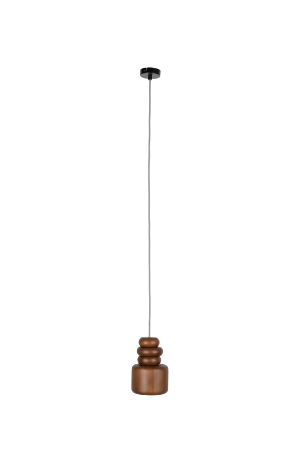 Hanglamp Dicky Notenhout (set van 4)
