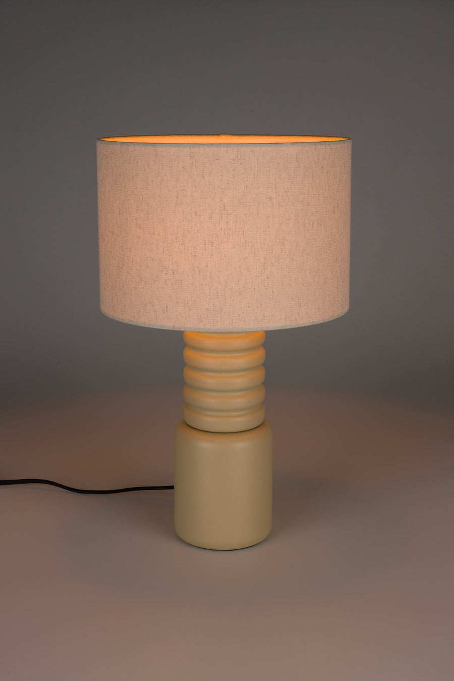 Six tafellamp beige