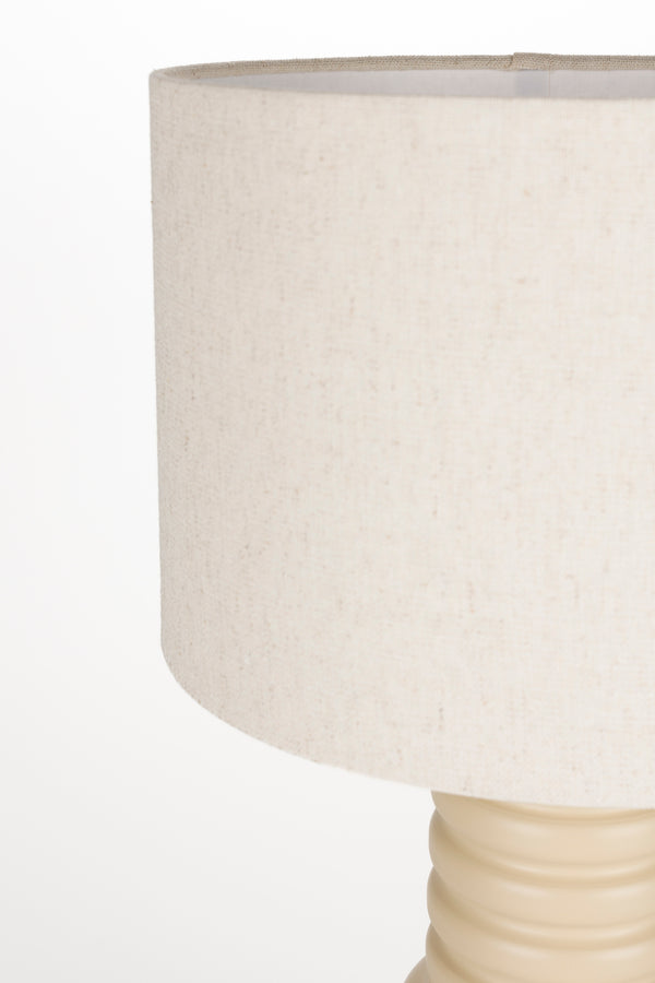 Six tafellamp beige