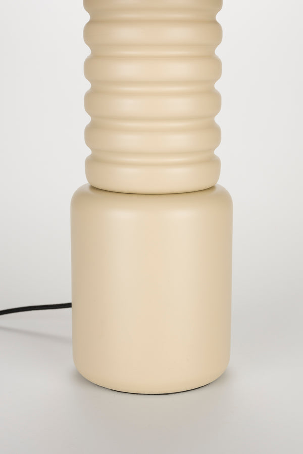 Six tafellamp beige