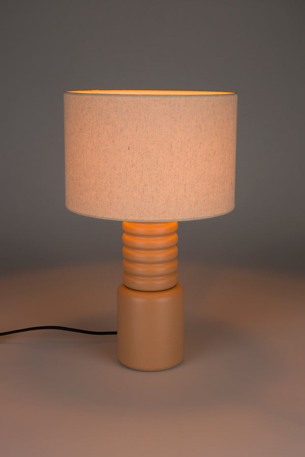 Six tafellamp toast oranje/ beige