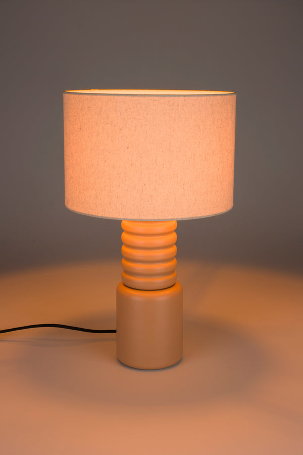 Six tafellamp toast oranje/ beige