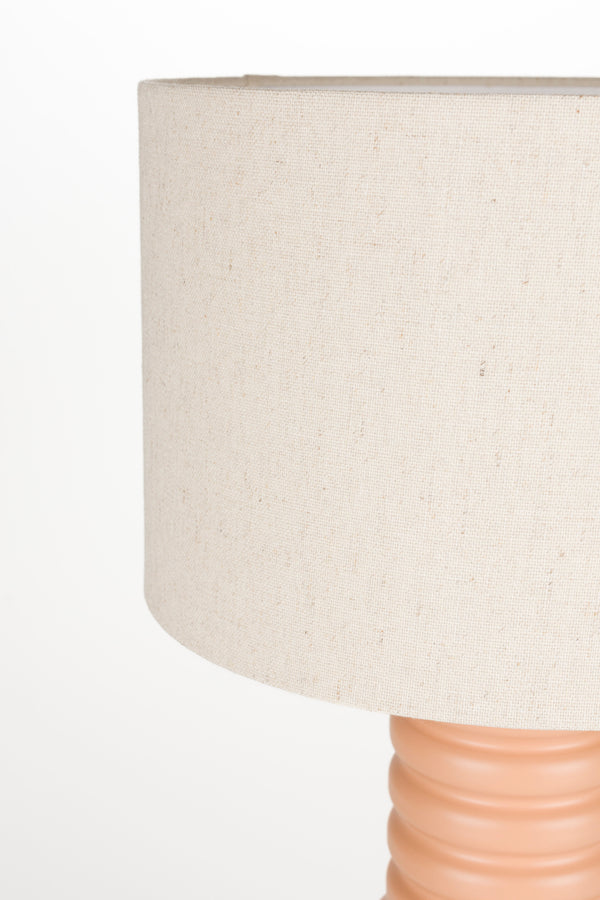 Six tafellamp toast oranje/ beige