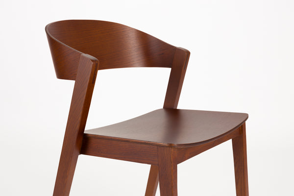 Stoel Wooz Notenhout (set of 2)