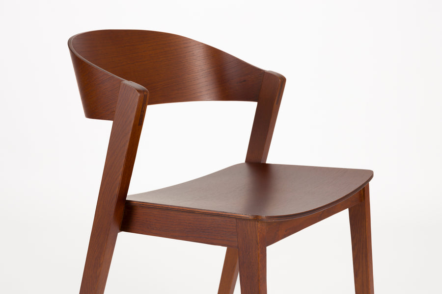 Stoel Wooz Notenhout (set of 2)