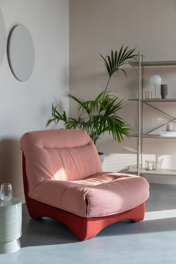 Loungestoel Twister Roze