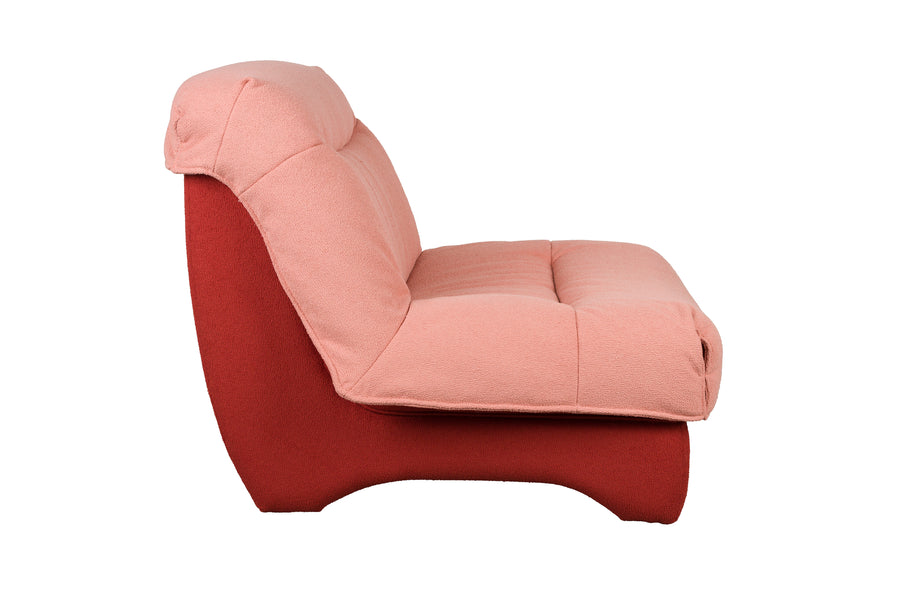Loungestoel Twister Roze