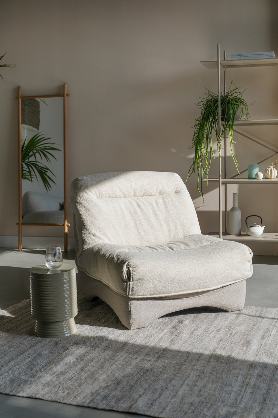 Loungestoel Twister Beige