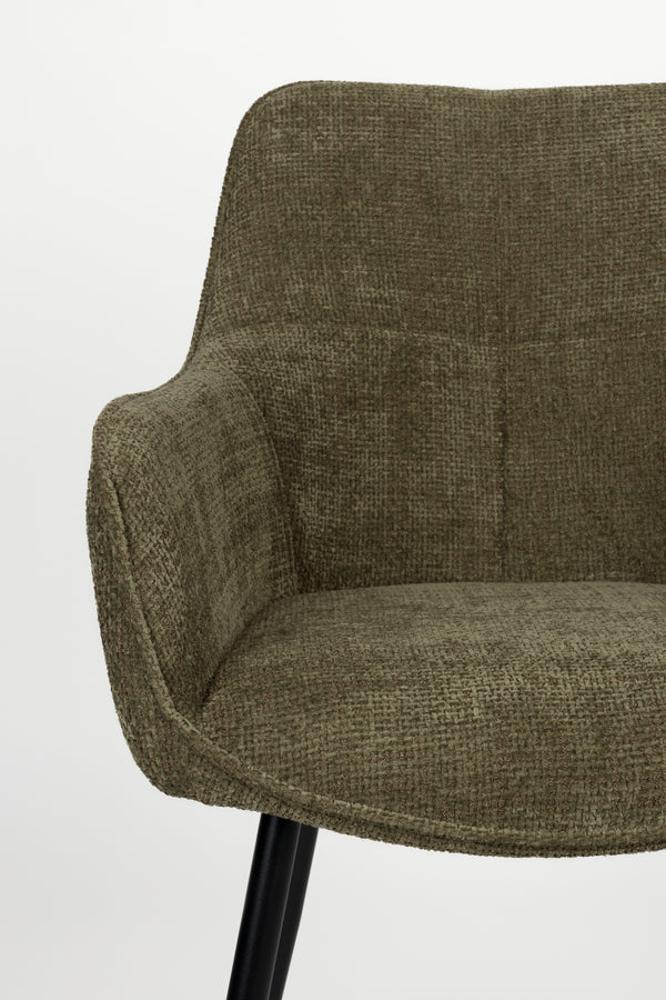Stoel Jez Groen (set of 2)