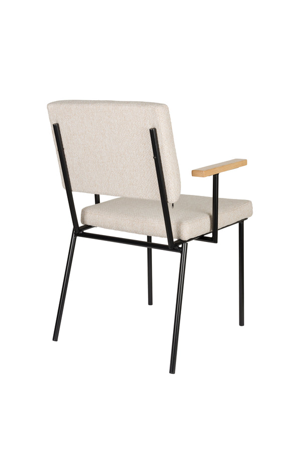 Fauteuil Fellow Gebroken wit (set van 2)