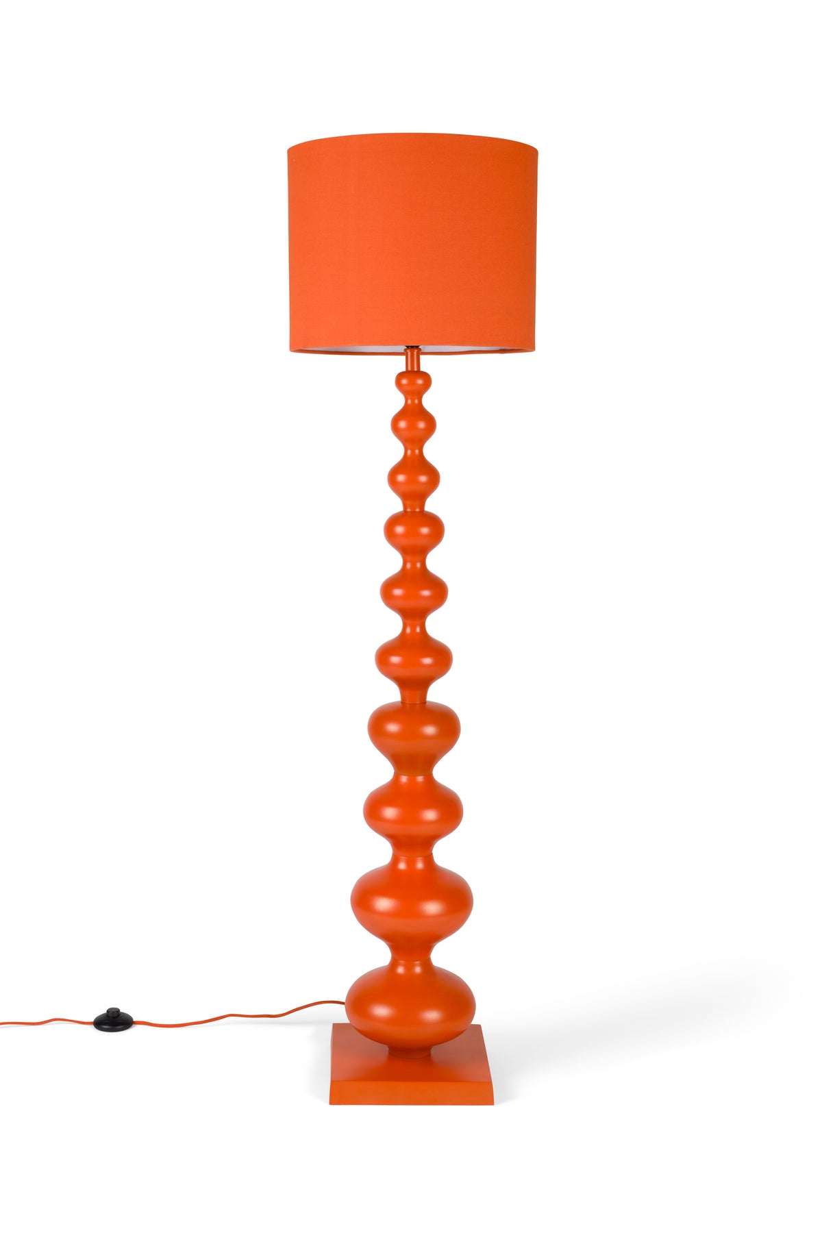 Vloerlamp when orange is king
