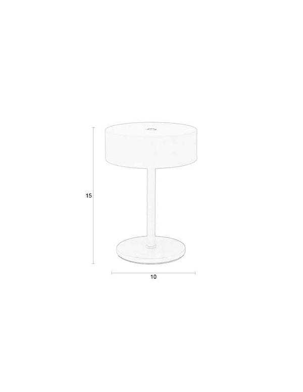 Tafellamp Mini Bruin Rice (set van 12)