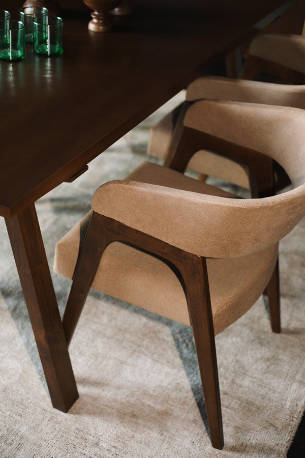 Fauteuil Adamello Beige (set van 2)
