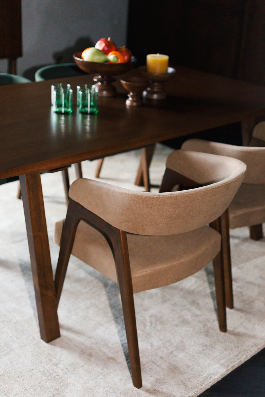 Fauteuil Adamello Beige (set van 2)