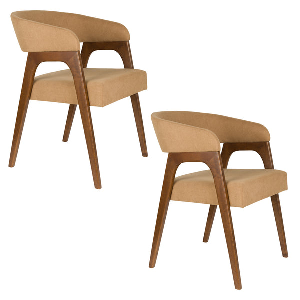 Fauteuil Adamello Beige (set van 2)