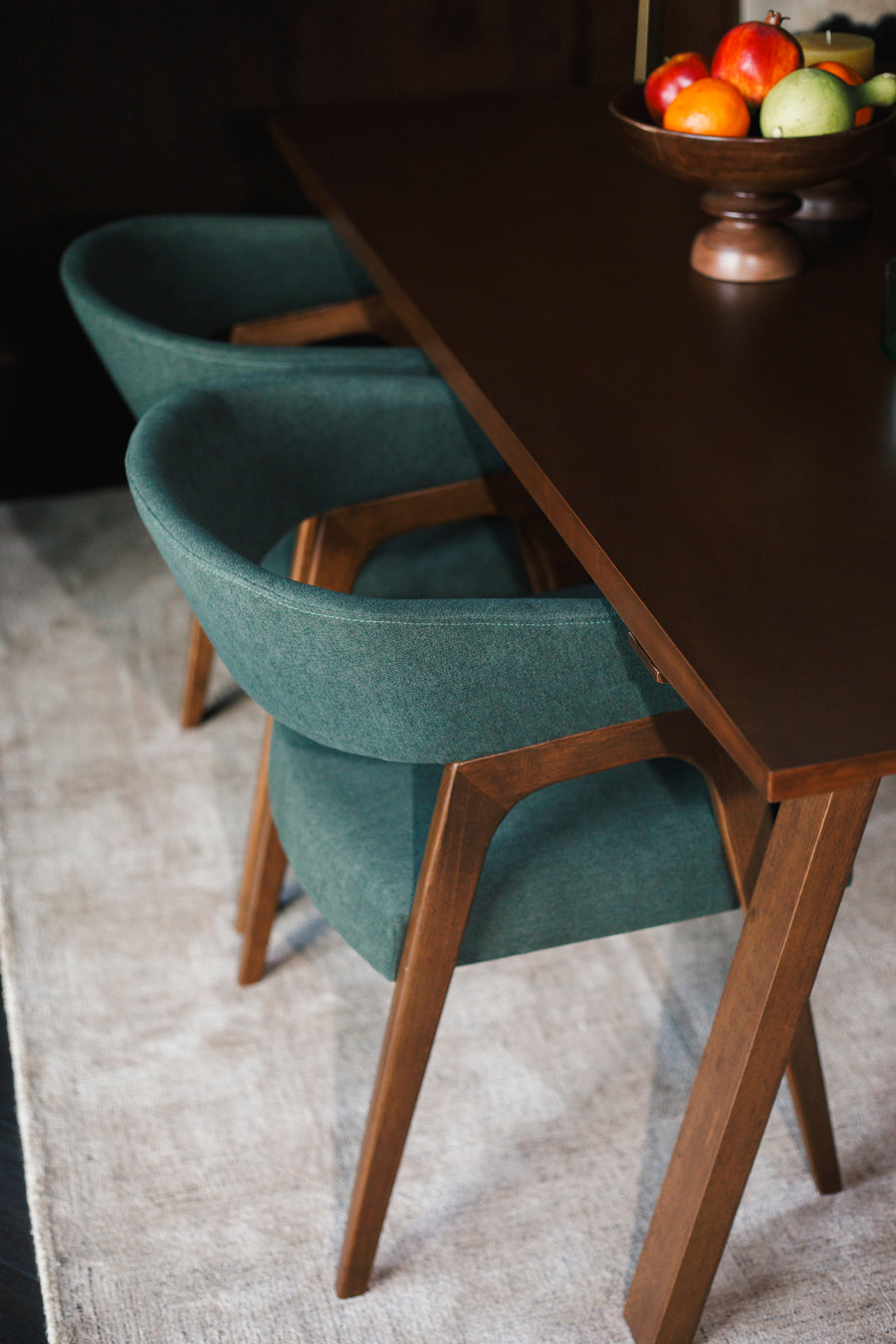 Fauteuil Adamello Groen (set van 2)