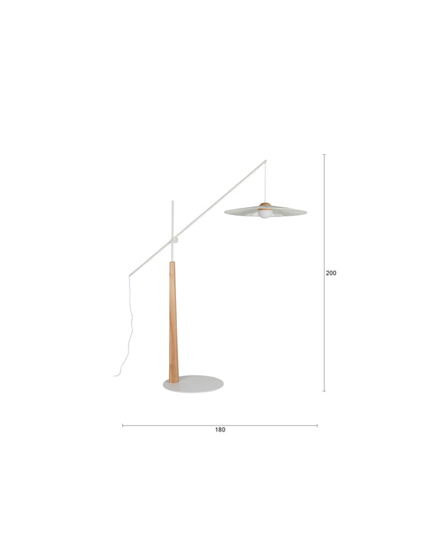 Vloerlamp Belle Beige