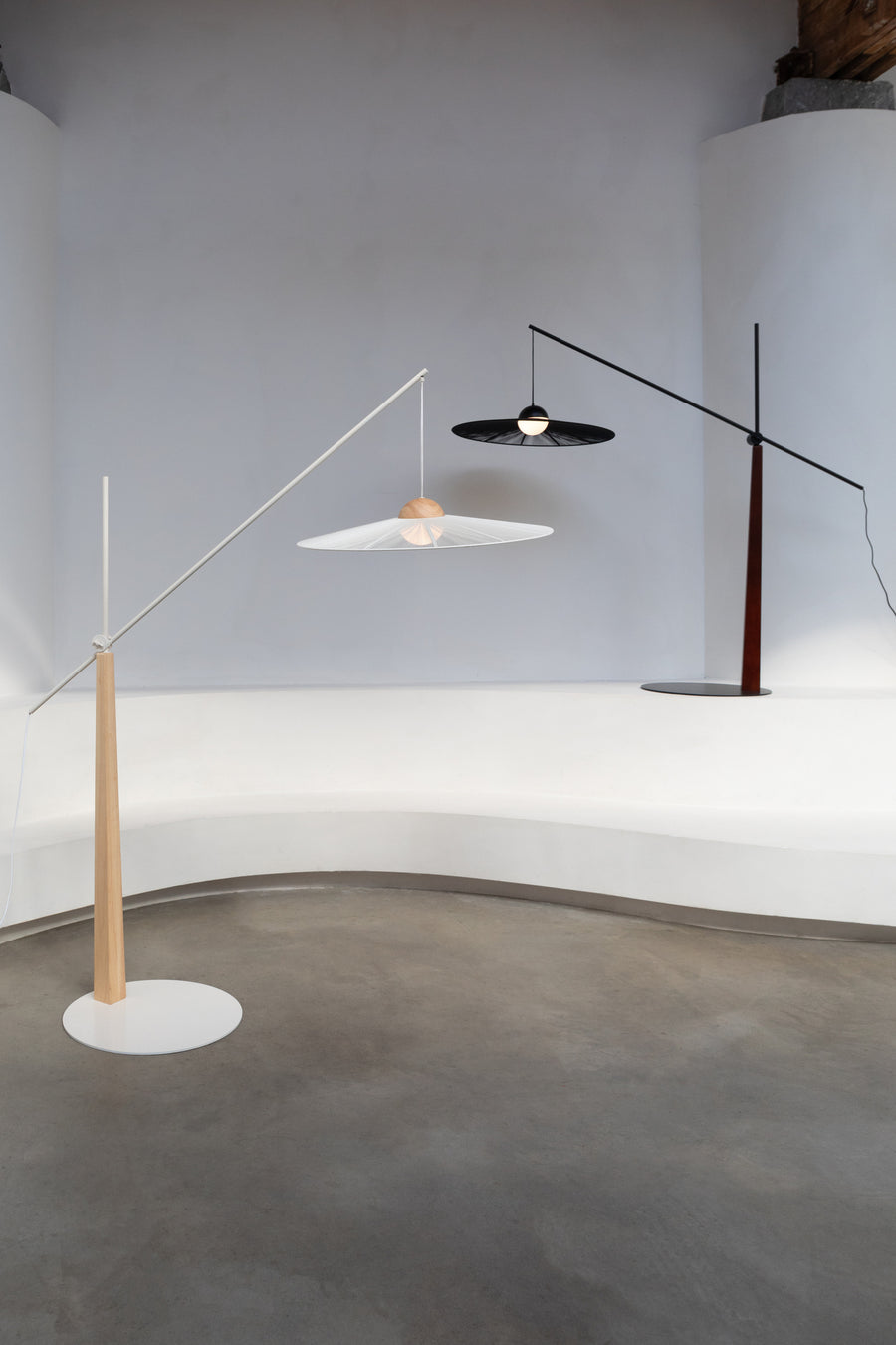Vloerlamp Belle Zwart
