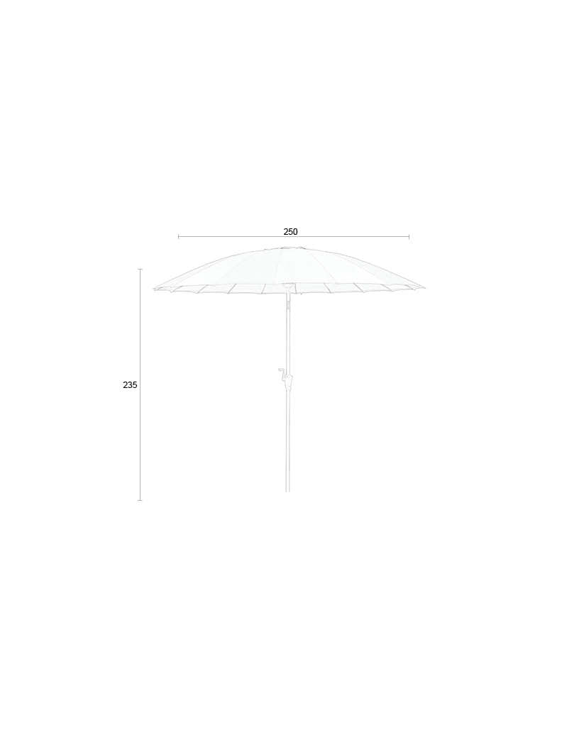 Parasol Sunshine Marsala