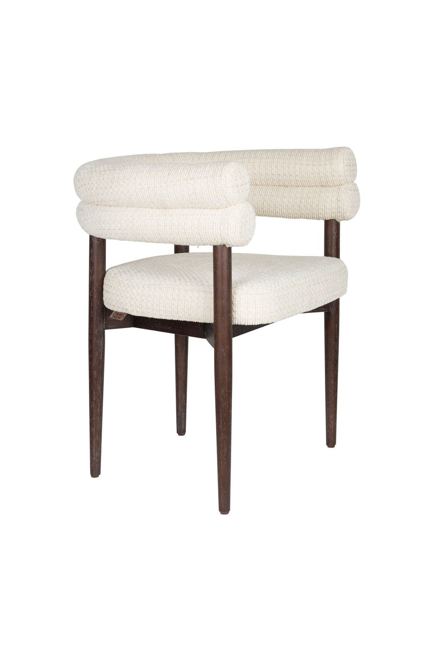 Sela eetkamerstoel armleuning off white