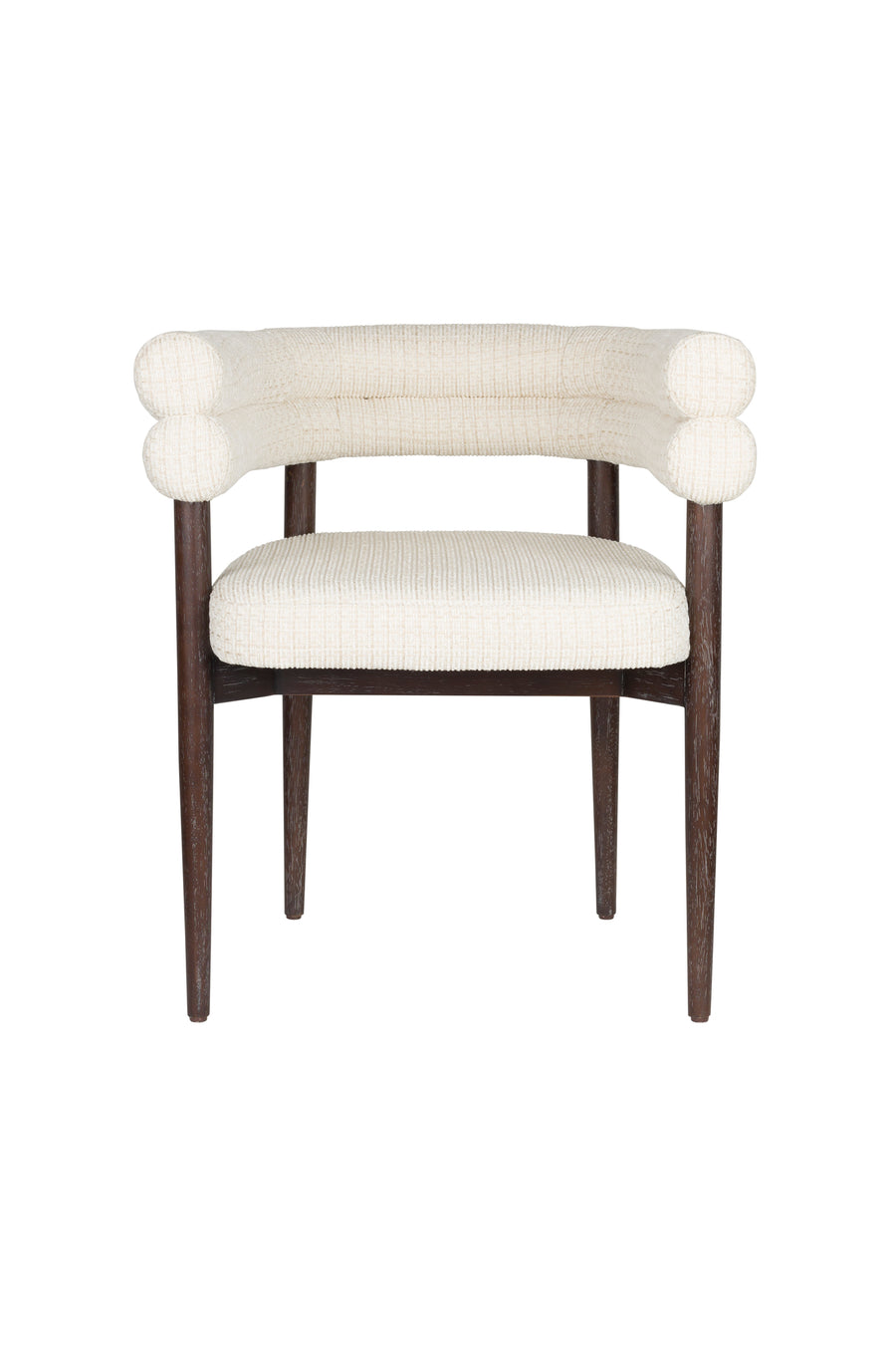 Sela eetkamerstoel armleuning off white
