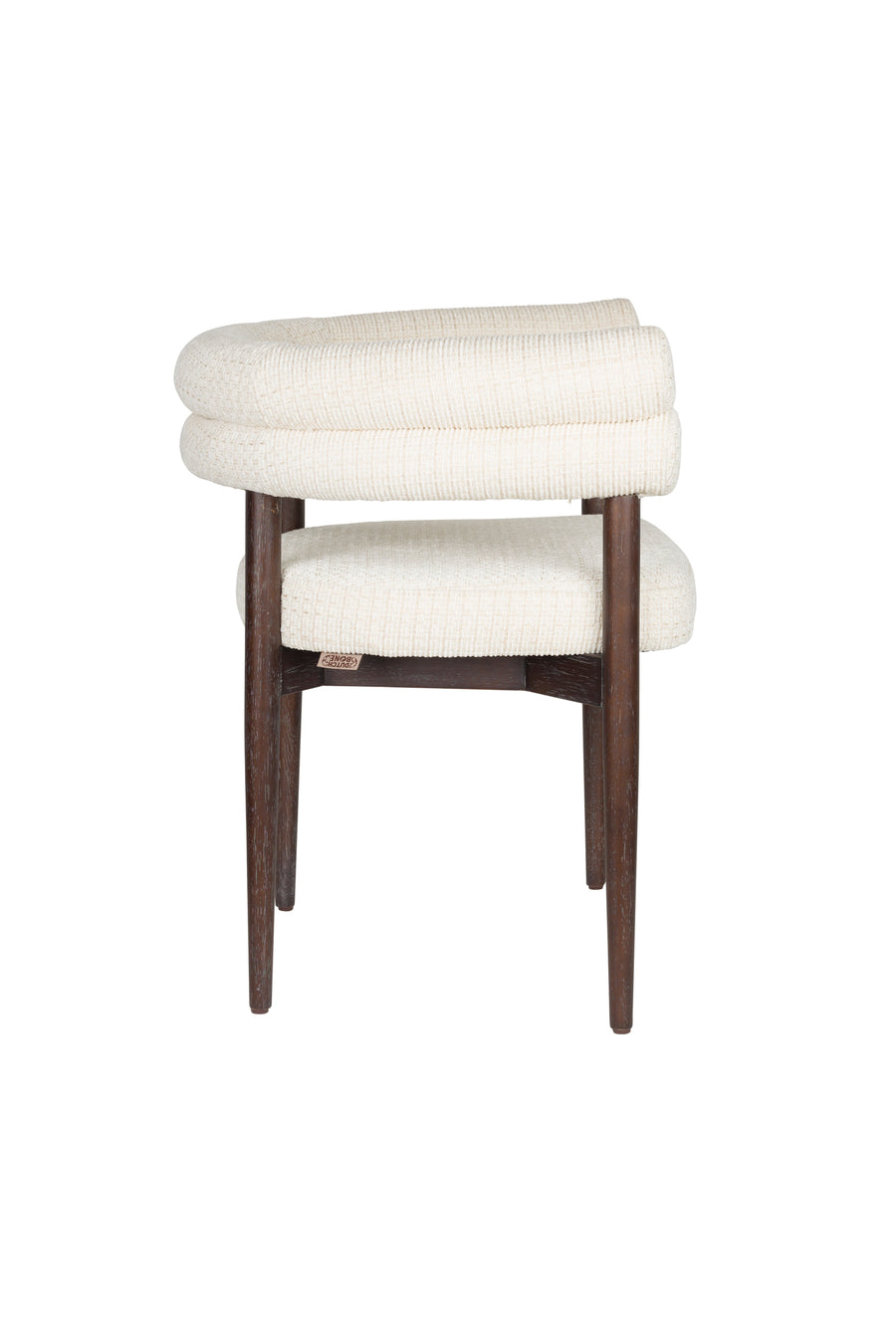 Sela eetkamerstoel armleuning off white