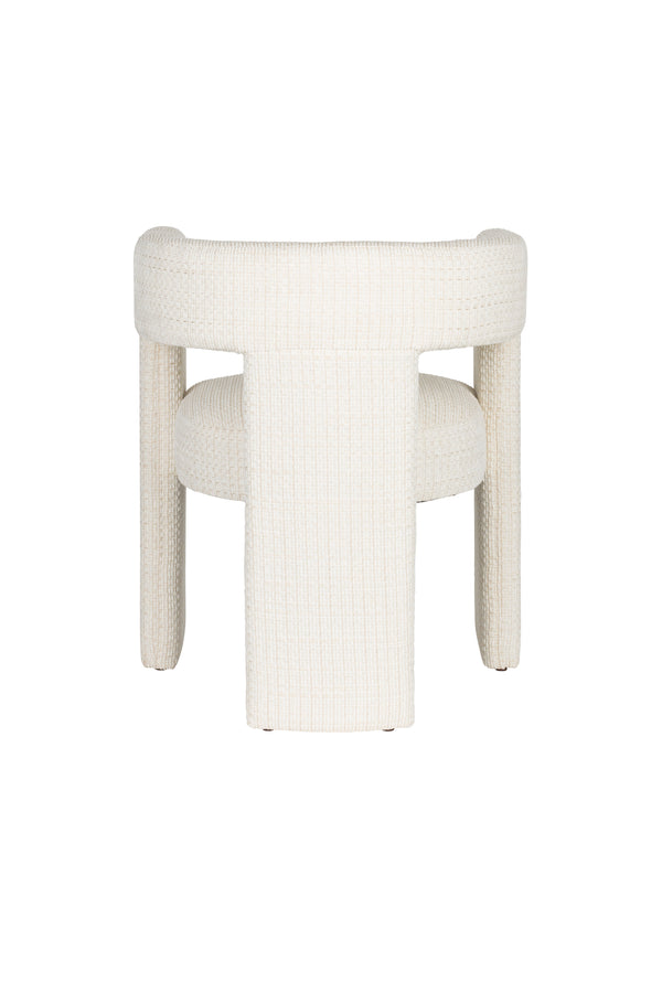 Medina eetkamerstoel armleuning beige