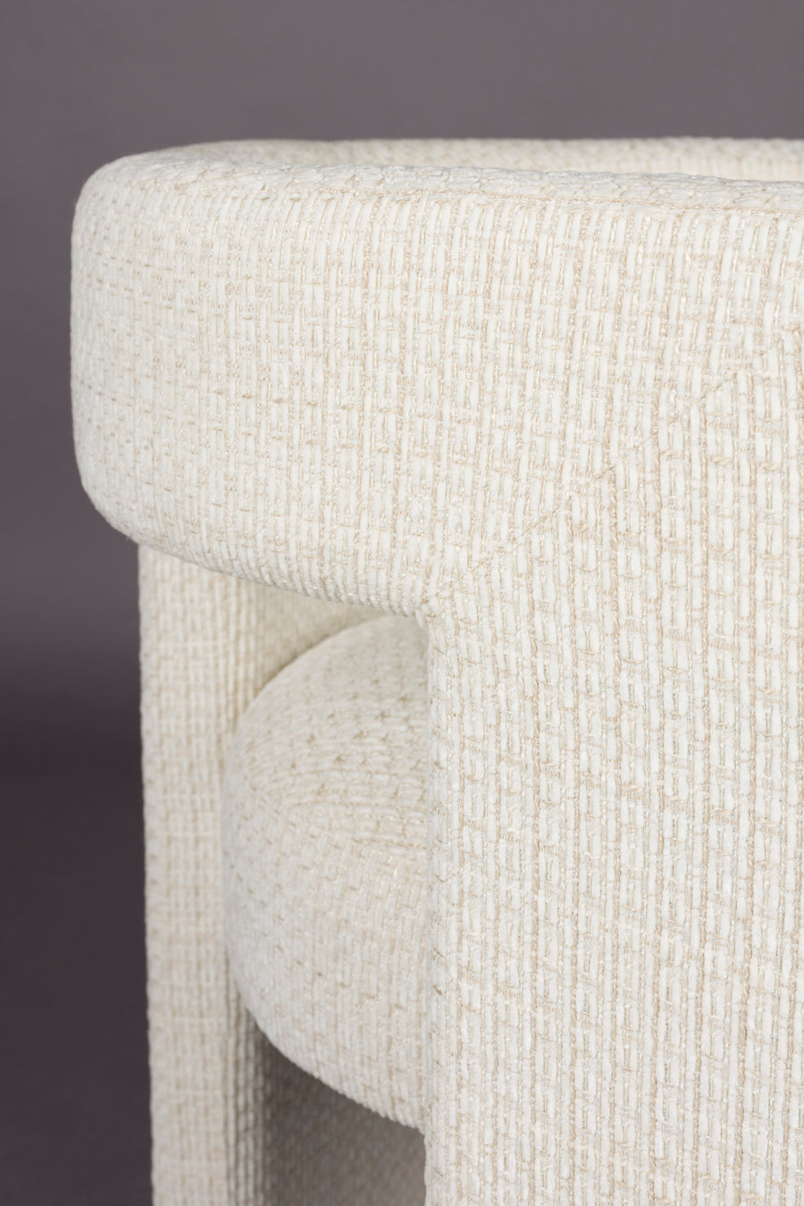 Medina eetkamerstoel armleuning beige