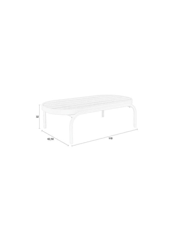 Buitensalontafel Vista