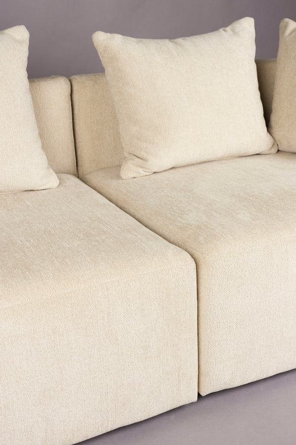 Rocca 4,5-zitsbank latte/ beige
