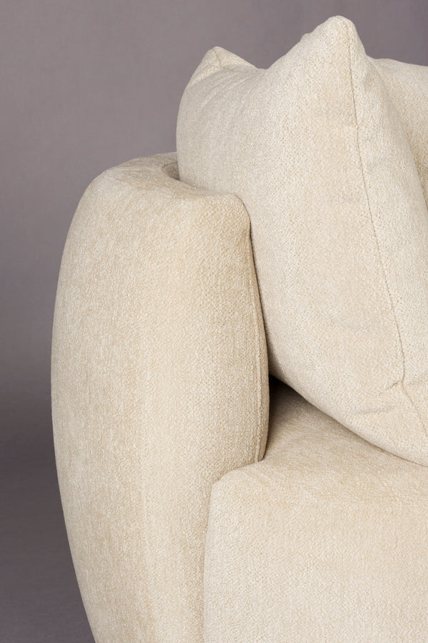 Rocca 4,5-zitsbank latte/ beige