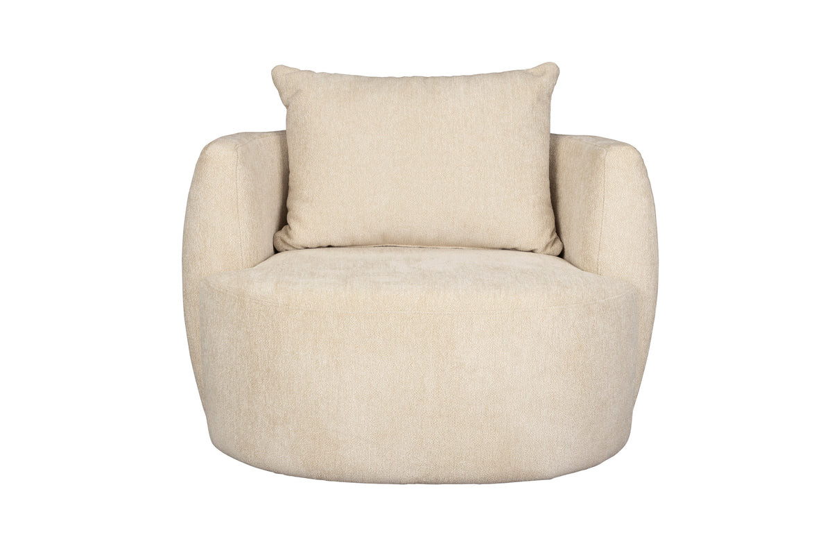 Rocca fauteuil latte