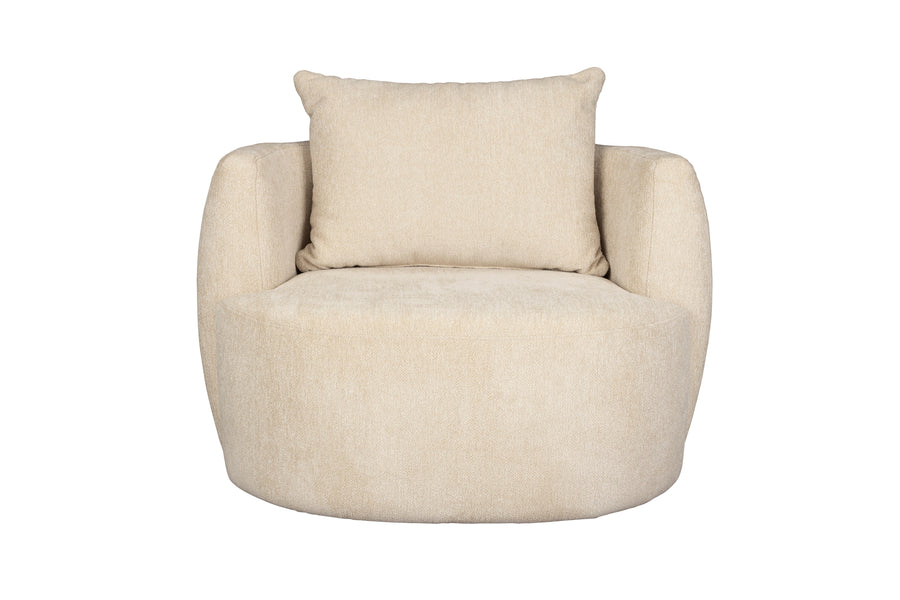 Rocca fauteuil latte