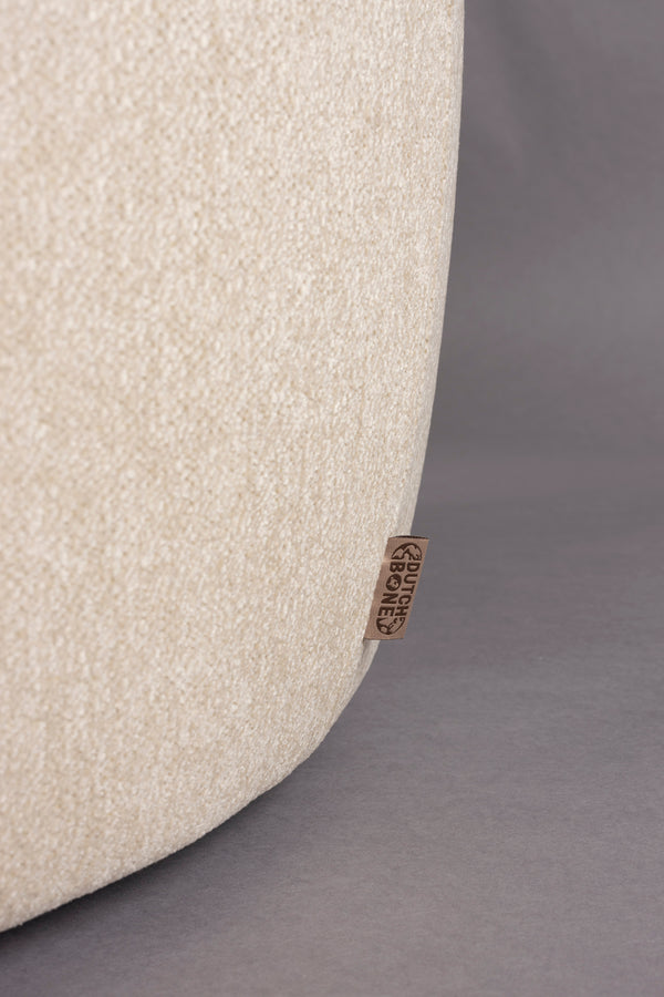 Rocca fauteuil latte