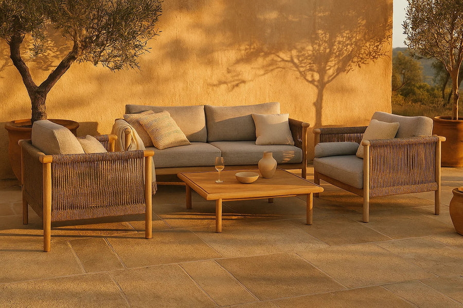 Buitenloungestoel Oasis (set van 2)