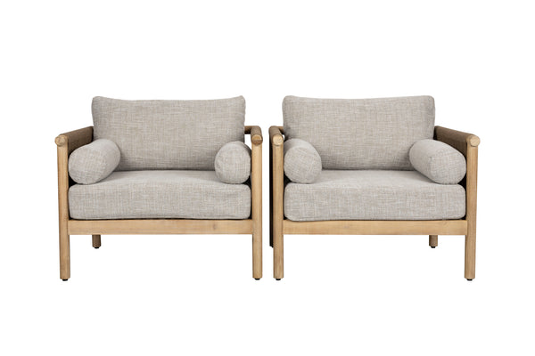 Buitenloungestoel Oasis (set van 2)