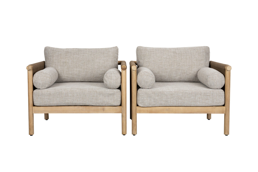 Buitenloungestoel Oasis (set van 2)