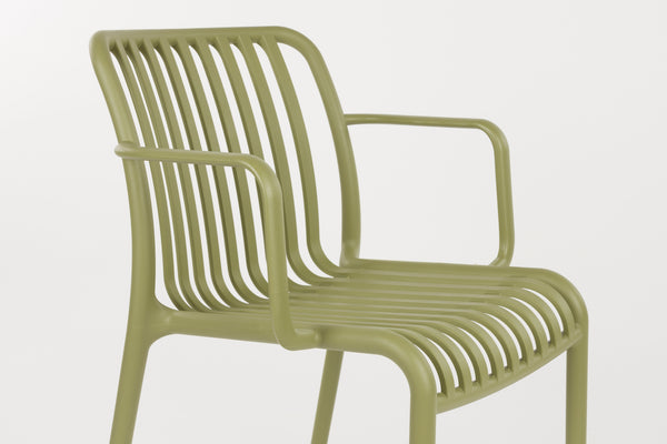 Buitenfauteuil Mante Groen (set of 4)
