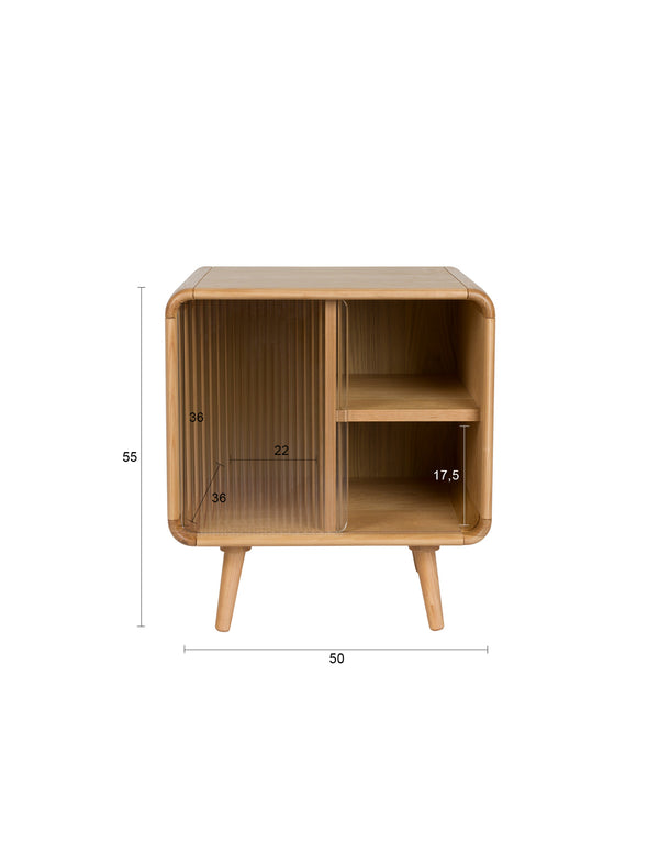 Zijtafel / Bedstandaard Rise Naturel