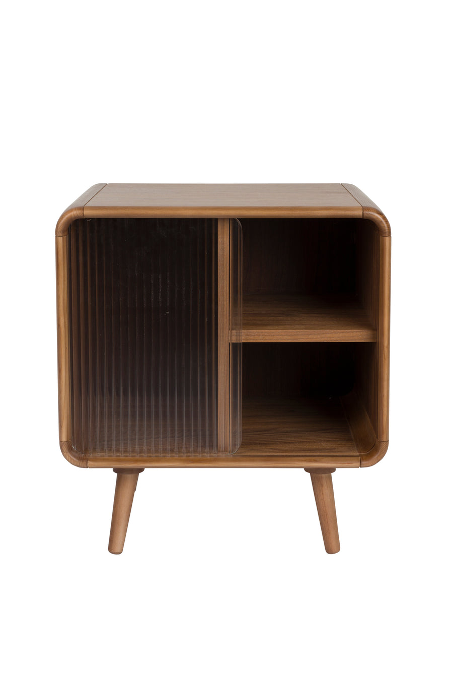 Zijtafel / Bedstandaard Rise Notenhout