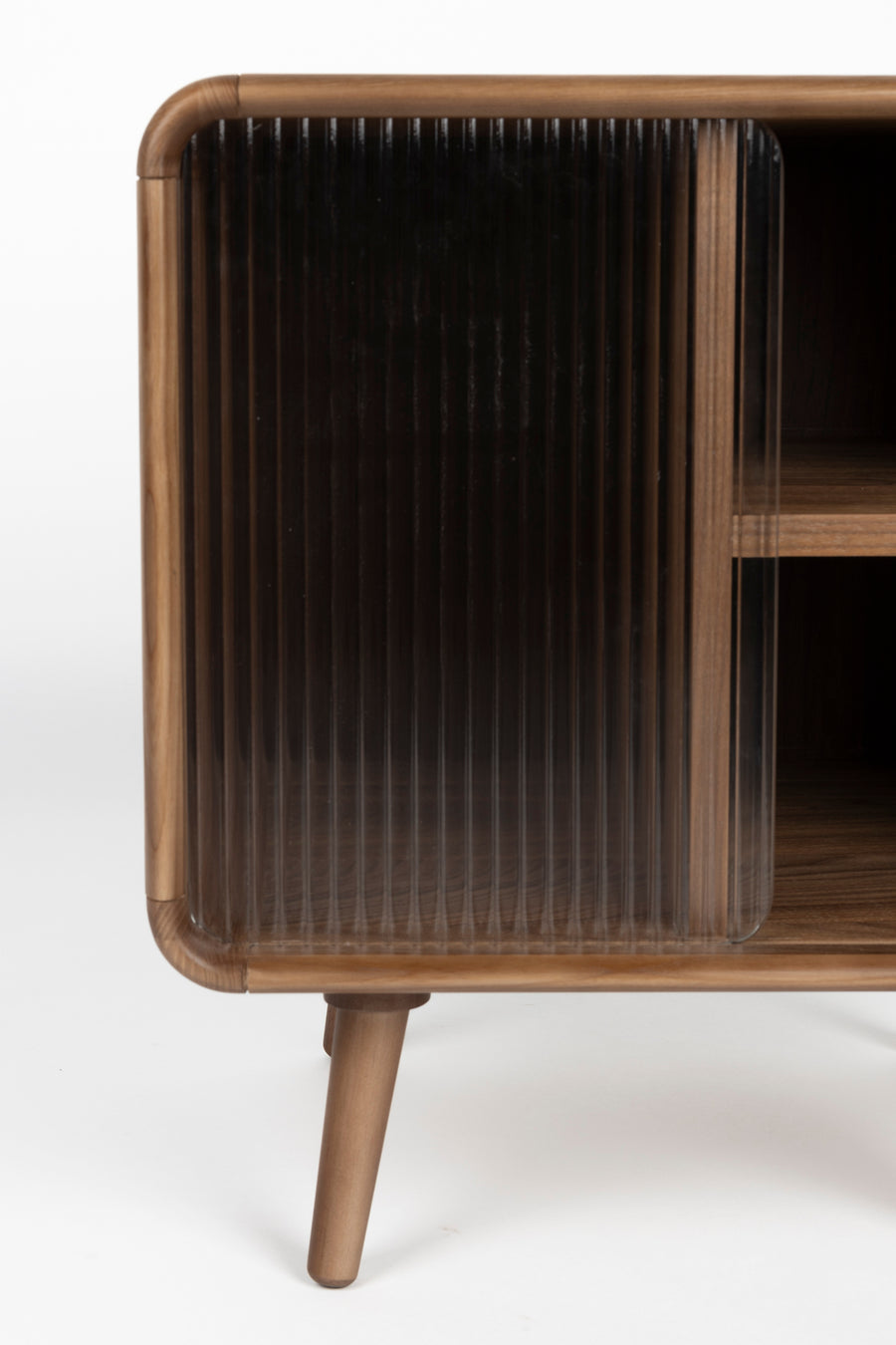 Zijtafel / Bedstandaard Rise Notenhout