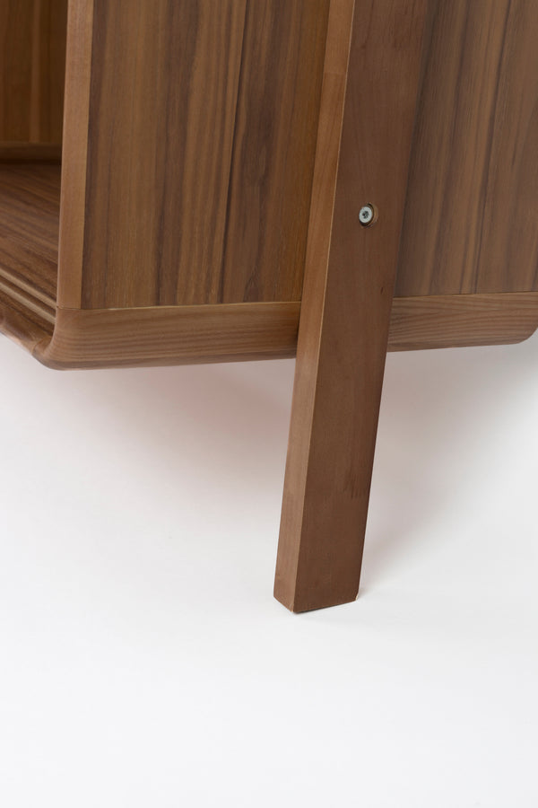 Kast Rise Notenhout