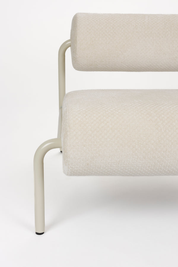 Lekima loungestoel off-white