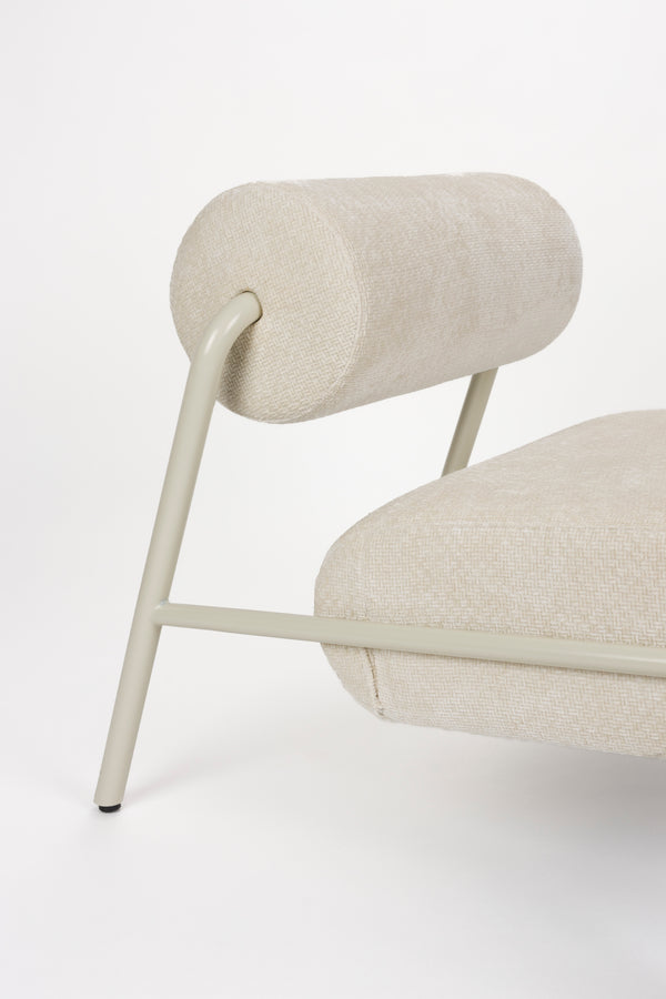 Lekima loungestoel off-white