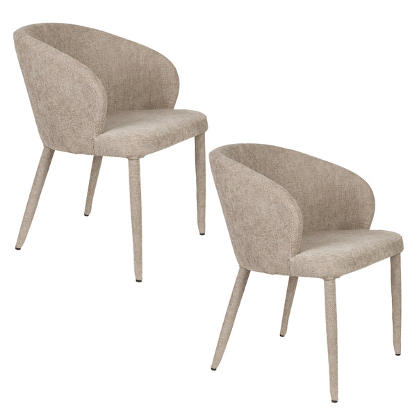 Stoel Tamsin Beige (set of 2)